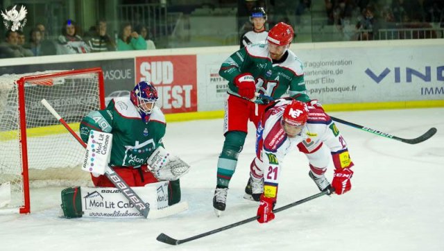 Photo hockey match Anglet - Grenoble  le 15/10/2021