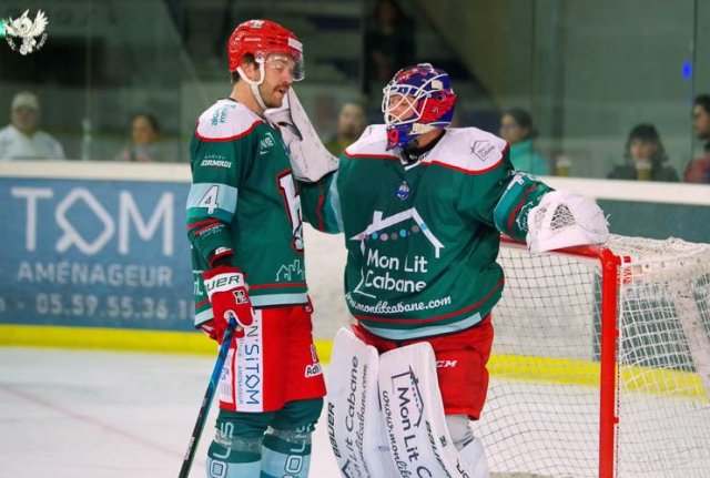 Photo hockey match Anglet - Grenoble  le 15/10/2021