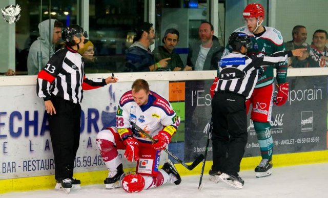 Photo hockey match Anglet - Grenoble  le 15/10/2021
