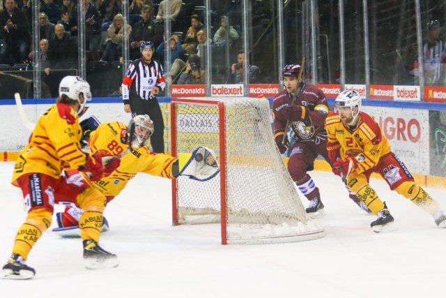 Photo hockey match Genève - Langnau le 23/10/2021
