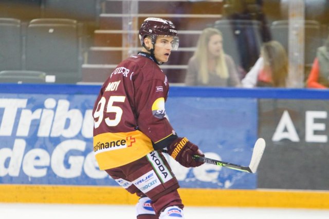 Photo hockey match Genève - Langnau le 23/10/2021