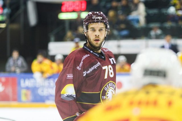 Photo hockey match Genève - Langnau le 23/10/2021