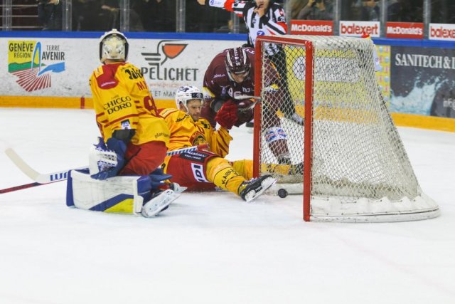Photo hockey match Genève - Langnau le 23/10/2021