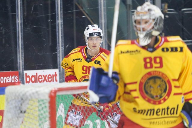 Photo hockey match Genève - Langnau le 23/10/2021
