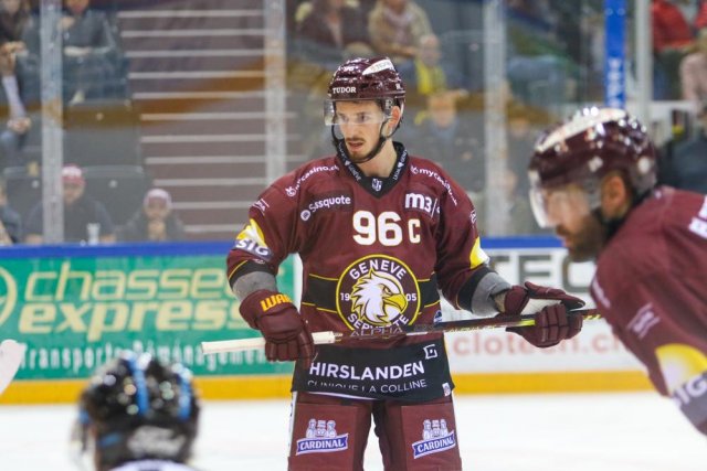 Photo hockey match Genève - Langnau le 23/10/2021