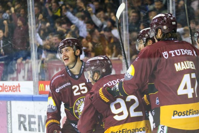 Photo hockey match Genève - Langnau le 23/10/2021