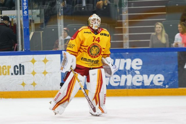 Photo hockey match Genève - Langnau le 23/10/2021