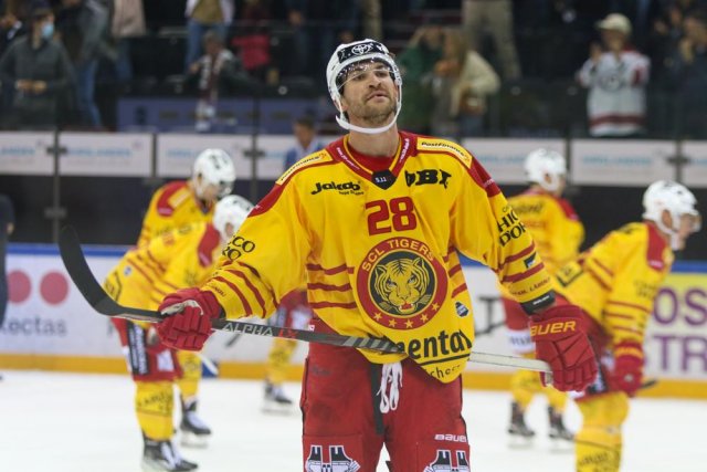 Photo hockey match Genève - Langnau le 23/10/2021