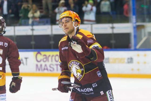Photo hockey match Genève - Langnau le 23/10/2021