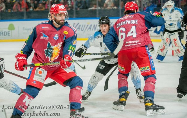 Photo hockey match Grenoble  - Gap  le 22/10/2021