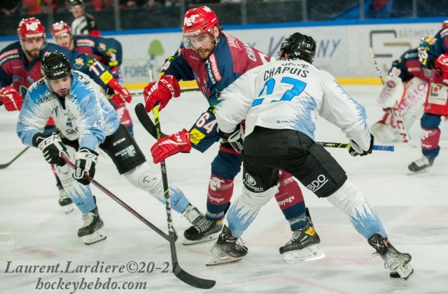 Photo hockey match Grenoble  - Gap  le 22/10/2021