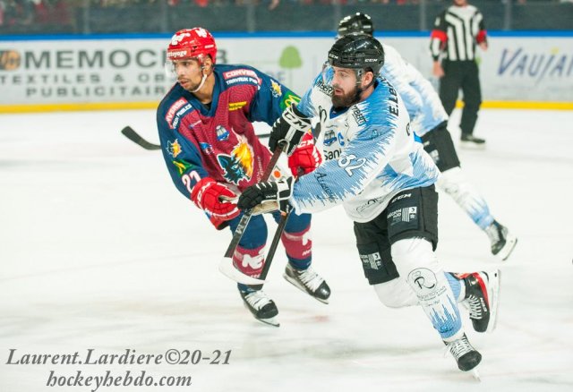 Photo hockey match Grenoble  - Gap  le 22/10/2021