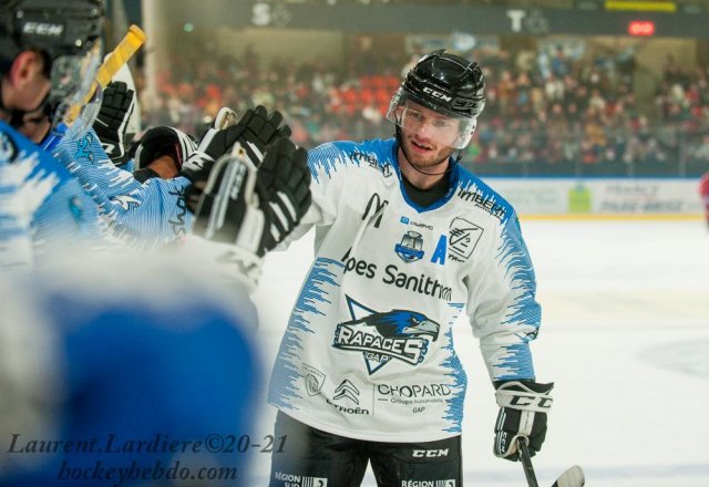 Photo hockey match Grenoble  - Gap  le 22/10/2021