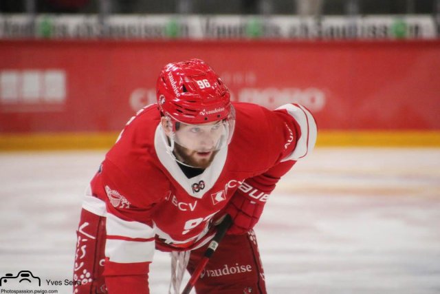 Photo hockey match Lausanne - Bienne le 24/10/2021