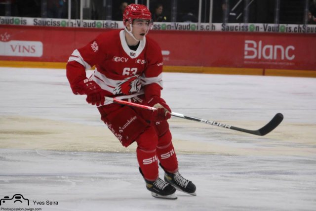 Photo hockey match Lausanne - Bienne le 24/10/2021