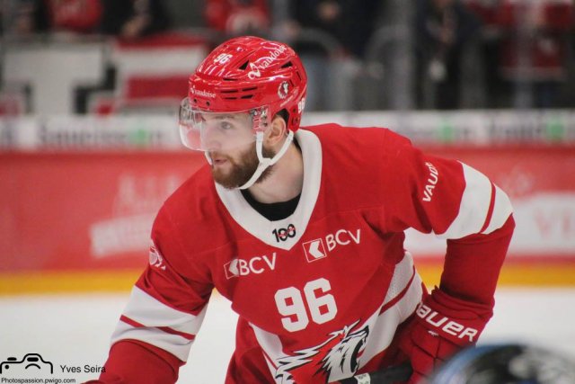 Photo hockey match Lausanne - Bienne le 24/10/2021