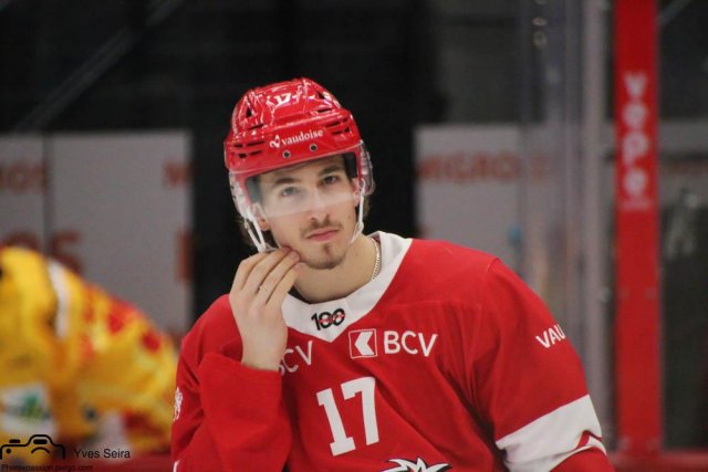 Photo hockey match Lausanne - Bienne le 24/10/2021