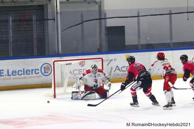 Photo hockey match Rouen - Cergy-Pontoise le 24/10/2021