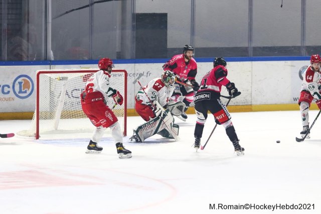 Photo hockey match Rouen - Cergy-Pontoise le 24/10/2021