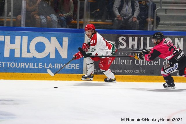 Photo hockey match Rouen - Cergy-Pontoise le 24/10/2021