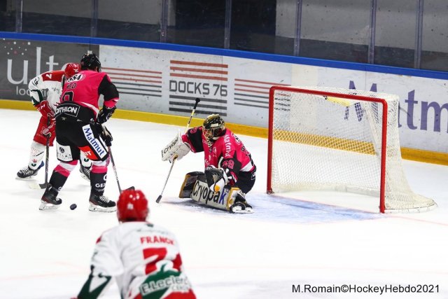 Photo hockey match Rouen - Cergy-Pontoise le 24/10/2021