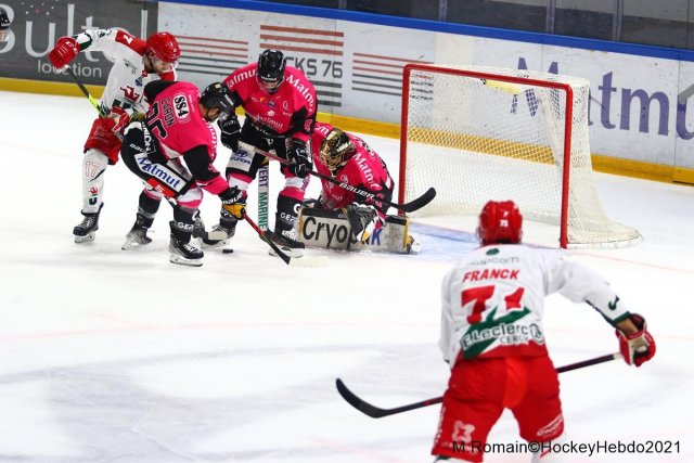 Photo hockey match Rouen - Cergy-Pontoise le 24/10/2021