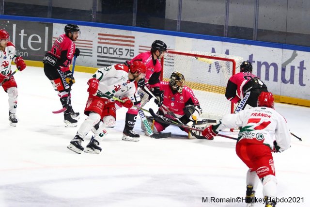 Photo hockey match Rouen - Cergy-Pontoise le 24/10/2021