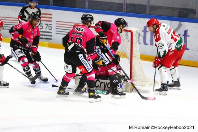 Photo hockey match Rouen - Cergy-Pontoise le 24/10/2021