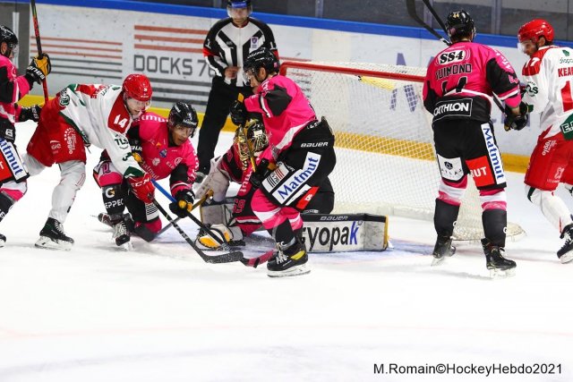 Photo hockey match Rouen - Cergy-Pontoise le 24/10/2021