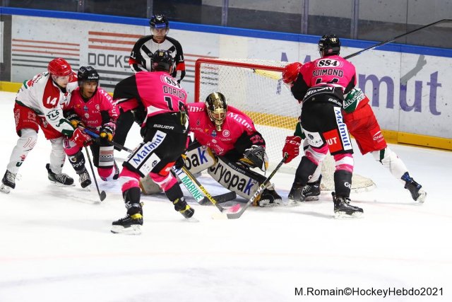 Photo hockey match Rouen - Cergy-Pontoise le 24/10/2021