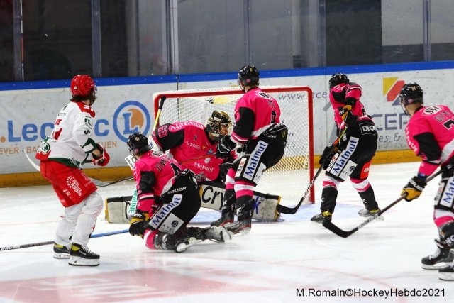 Photo hockey match Rouen - Cergy-Pontoise le 24/10/2021