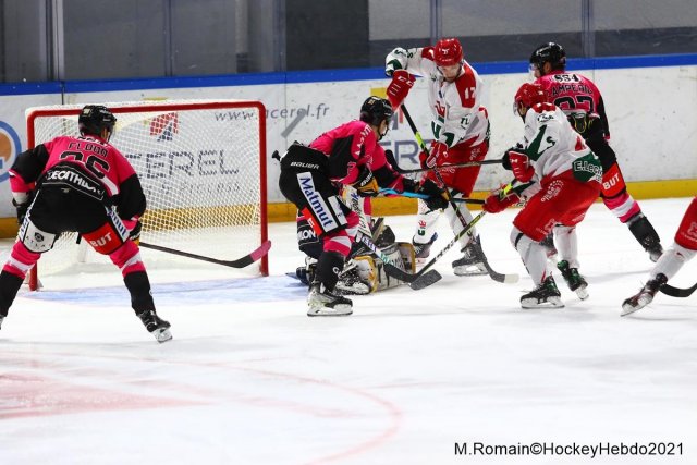 Photo hockey match Rouen - Cergy-Pontoise le 24/10/2021