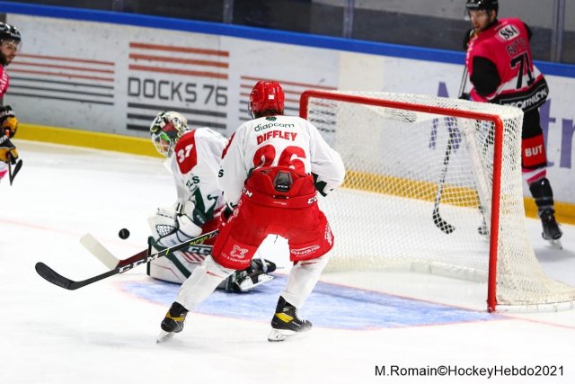 Photo hockey match Rouen - Cergy-Pontoise le 24/10/2021