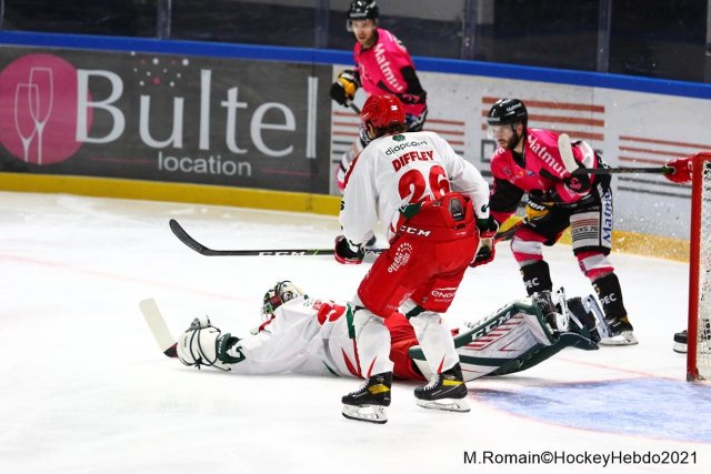 Photo hockey match Rouen - Cergy-Pontoise le 24/10/2021