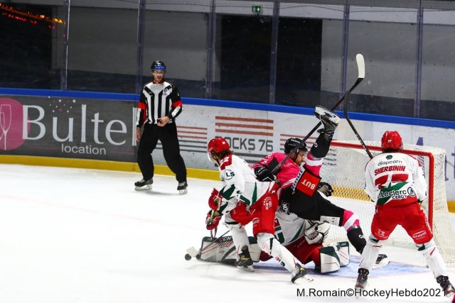 Photo hockey match Rouen - Cergy-Pontoise le 24/10/2021