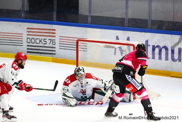Photo hockey match Rouen - Cergy-Pontoise le 24/10/2021
