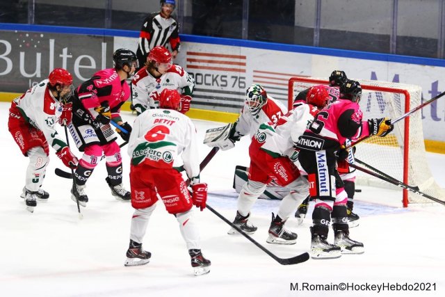 Photo hockey match Rouen - Cergy-Pontoise le 24/10/2021