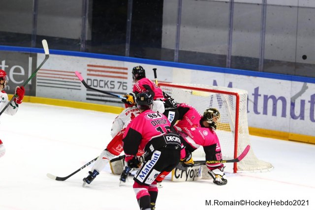 Photo hockey match Rouen - Cergy-Pontoise le 24/10/2021