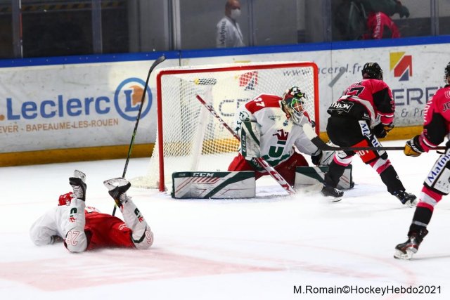 Photo hockey match Rouen - Cergy-Pontoise le 24/10/2021