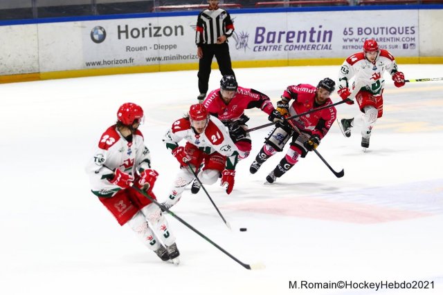 Photo hockey match Rouen - Cergy-Pontoise le 24/10/2021