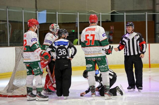 Photo hockey match Chambéry - Mont-Blanc le 23/10/2021
