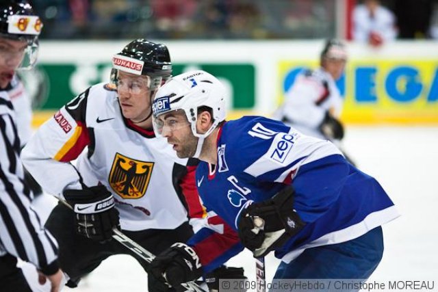 Photo hockey reportage CM09 - J-5 : L'exploit français