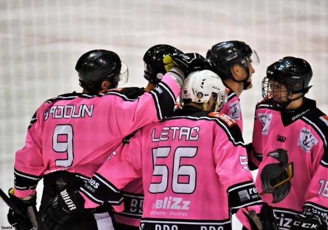 Photo hockey match Rennes - Bordeaux II le 23/10/2021
