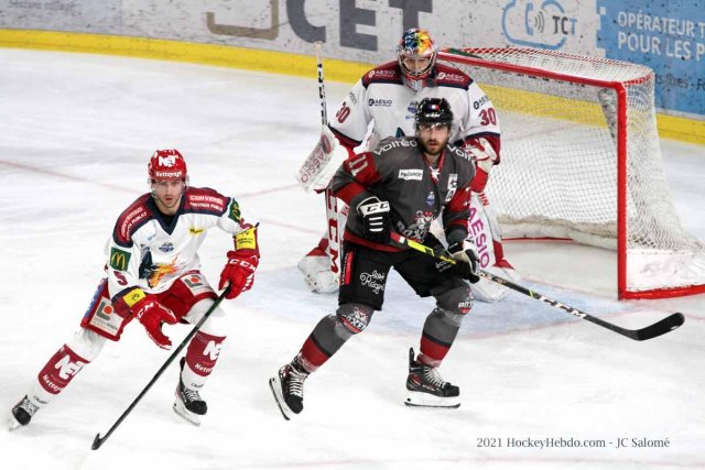 Photo hockey match Grenoble  - Bordeaux le 26/10/2021