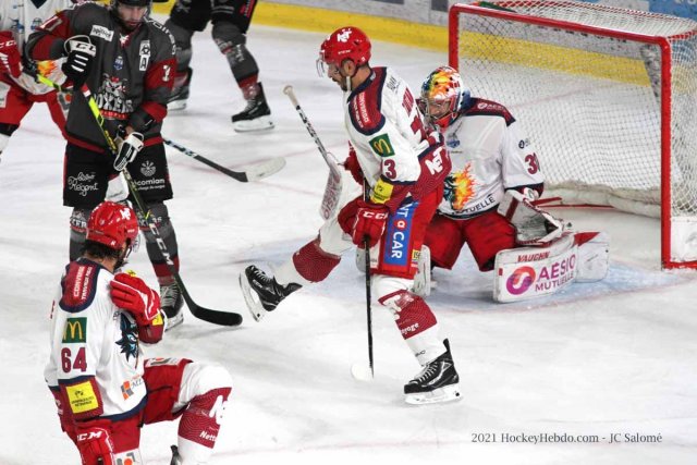 Photo hockey match Grenoble  - Bordeaux le 26/10/2021