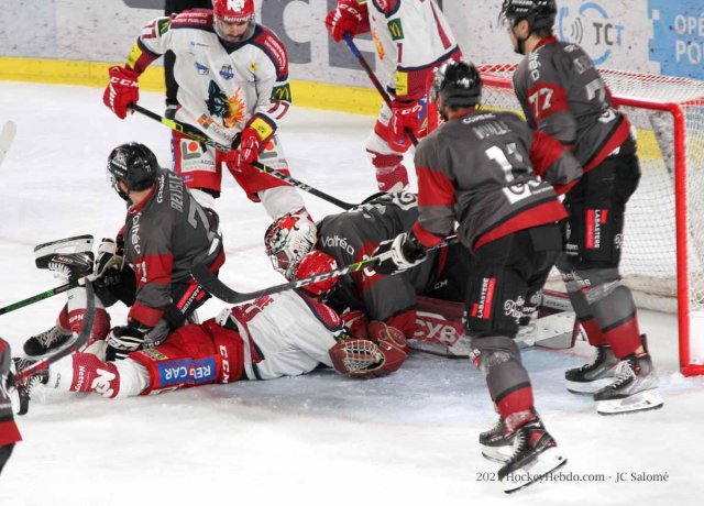 Photo hockey match Grenoble  - Bordeaux le 26/10/2021