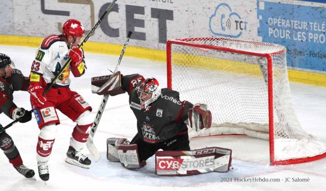 Photo hockey match Grenoble  - Bordeaux le 26/10/2021