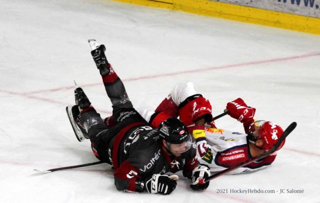 Photo hockey match Grenoble  - Bordeaux le 26/10/2021