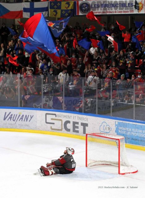 Photo hockey match Grenoble  - Bordeaux le 26/10/2021