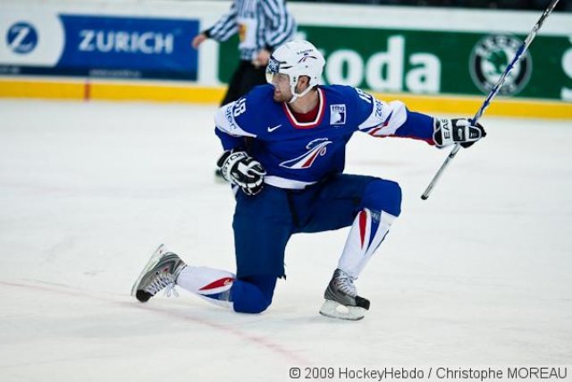 Photo hockey reportage CM09 - J-5 : L'exploit français